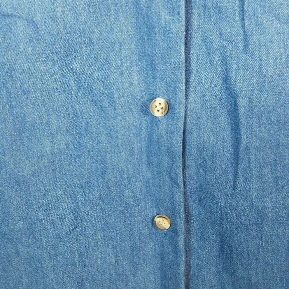 𝅺COUNTRY Legends Cabincore Denim Shirt M - Picture 9 of 11
